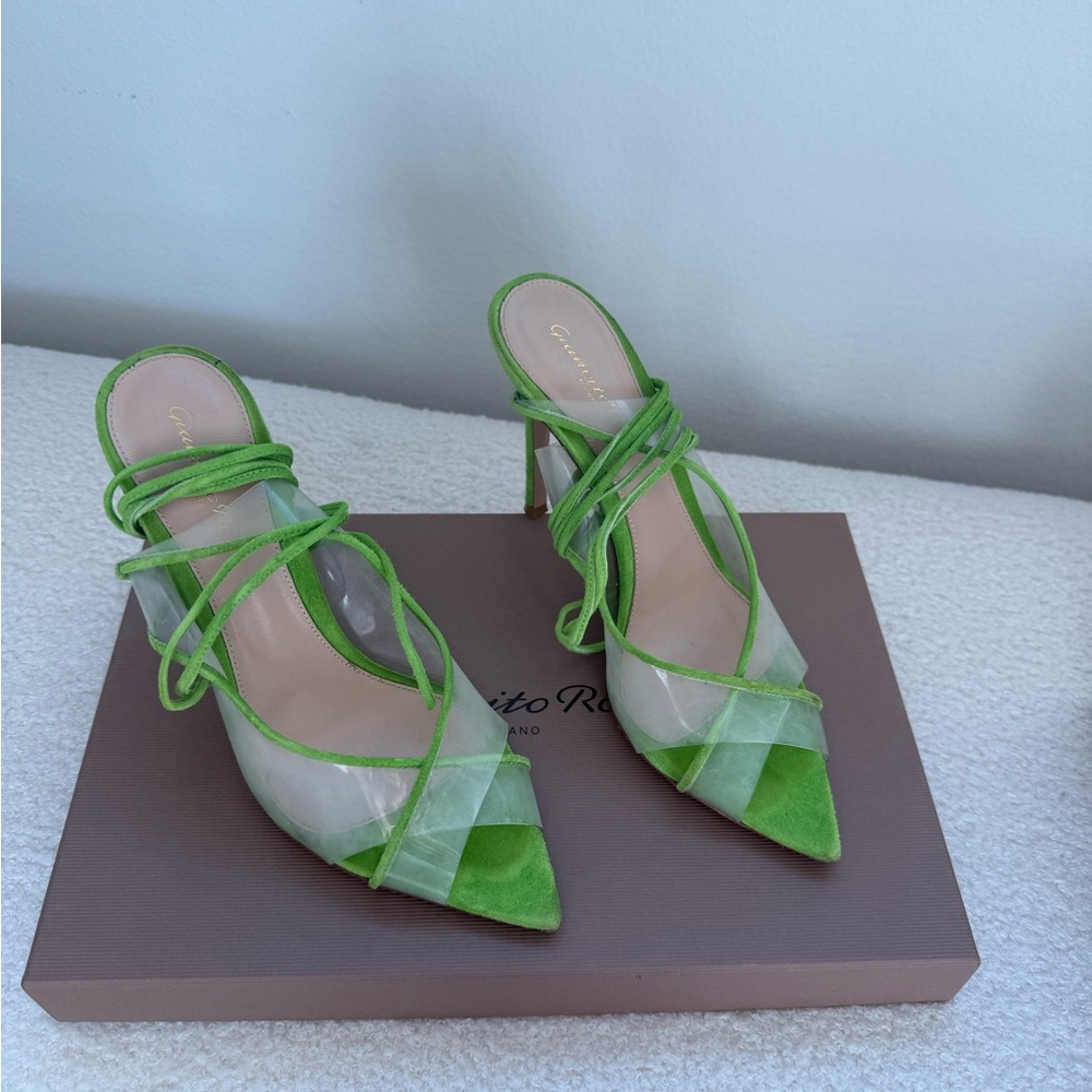 Gianvito Rossi Green Women's Heels